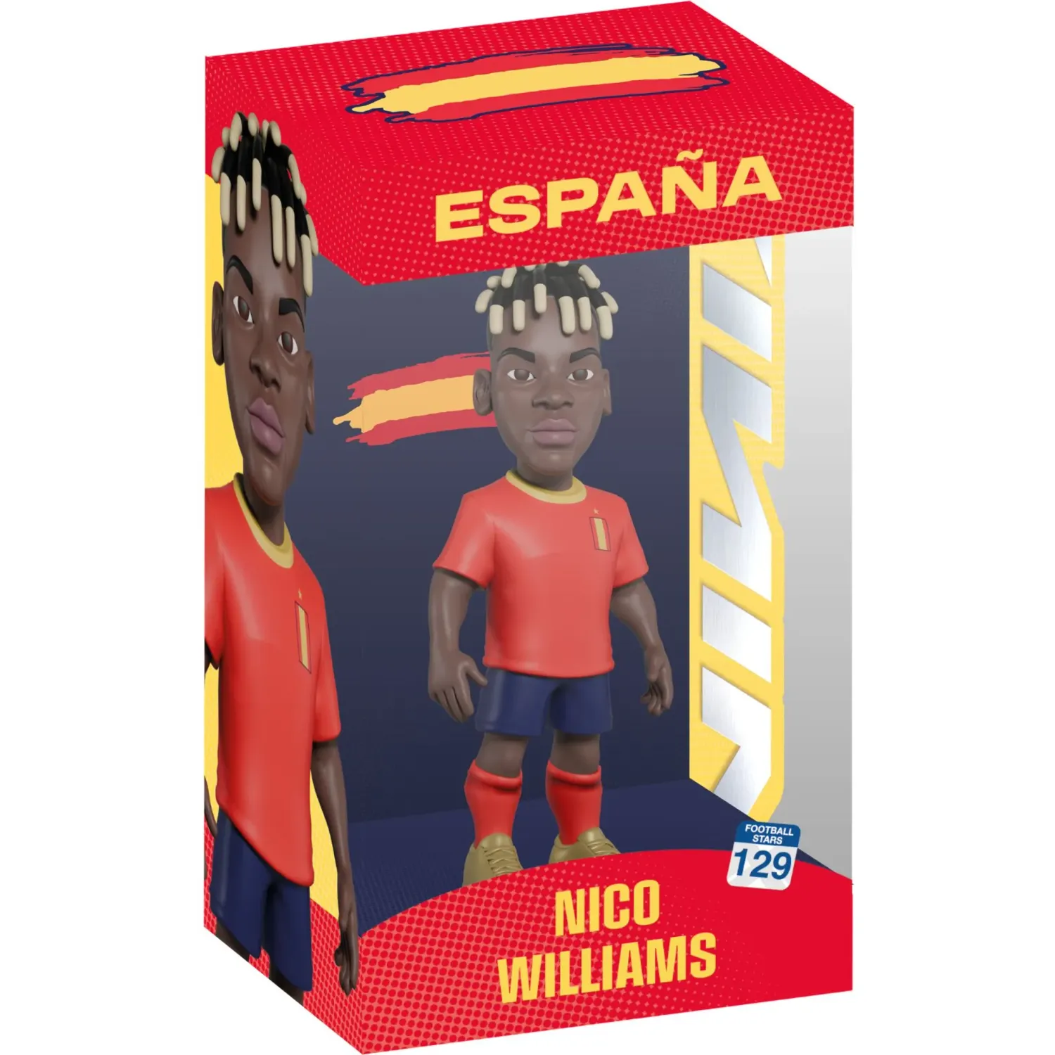 Estrellas Minix De Futbol - Nico Williams (España) color varios | Platanitos