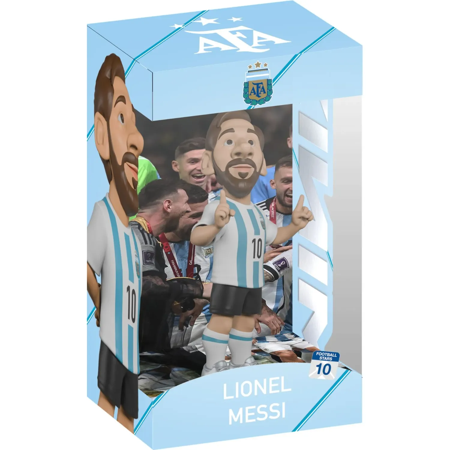 Estrellas Minix De Futbol - Lionel Messi (Argentina) color varios | Platanitos