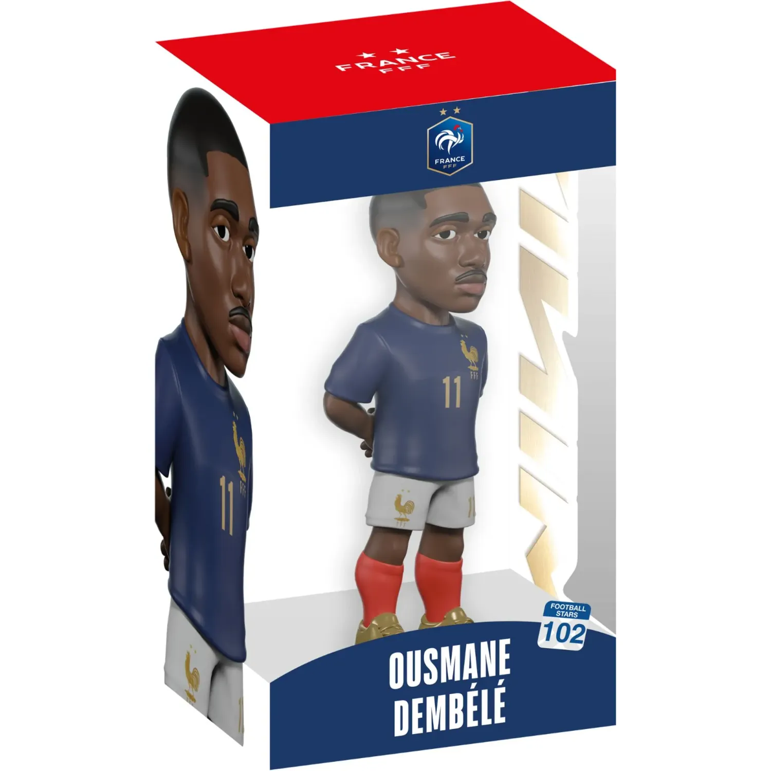 Estrellas Minix De Futbol - Dembele (Francia) color varios | Platanitos