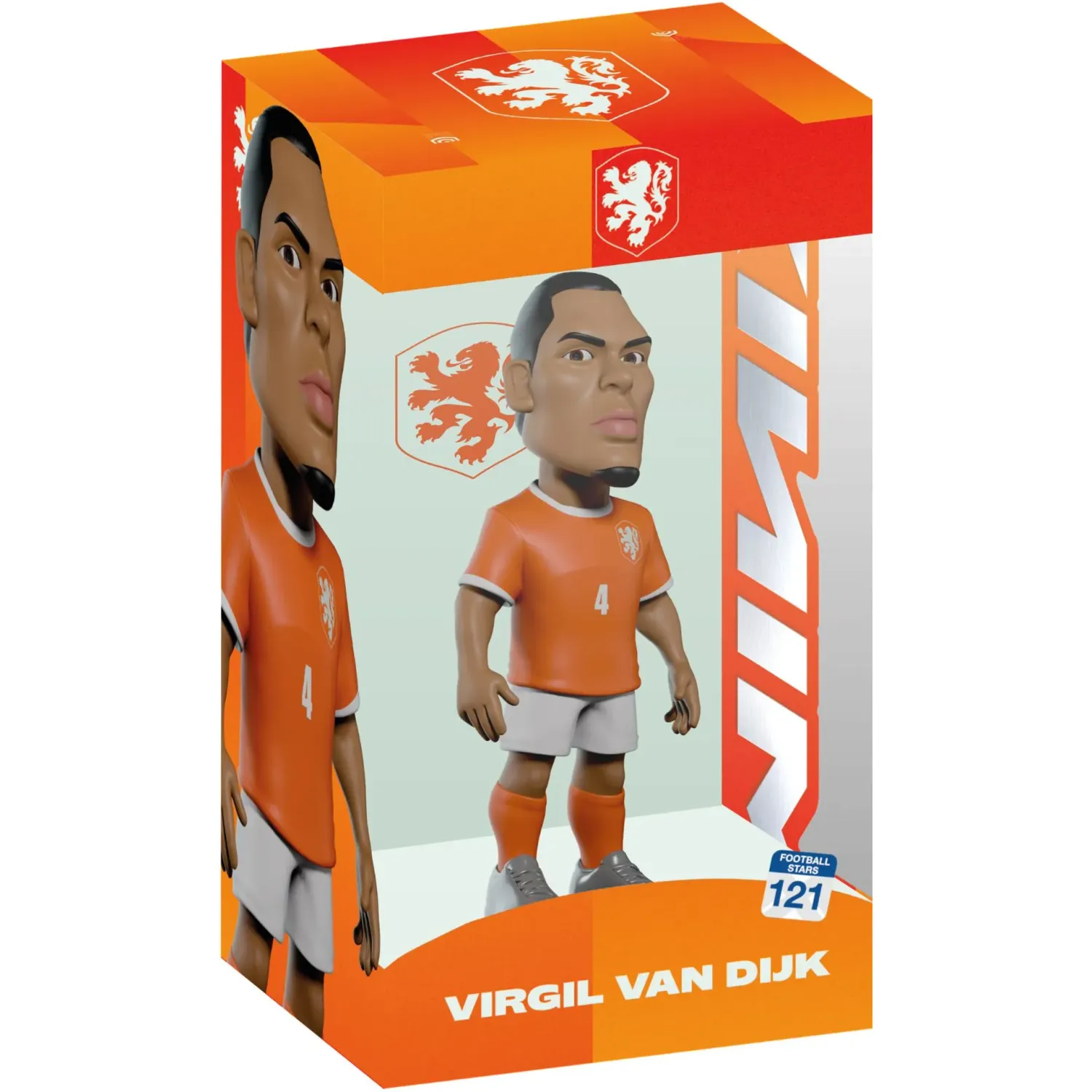 Estrellas Minix De Futbol - Virgil Van Dijk (Paises Bajos) color varios | Platanitos