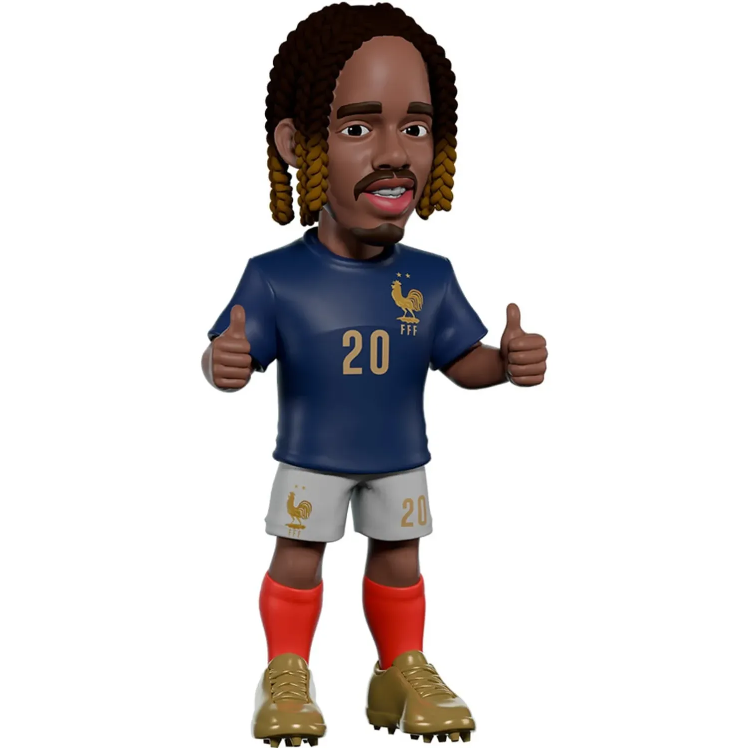 Estrellas Minix De Futbol - Bradley Barcola (Francia) color varios | Platanitos