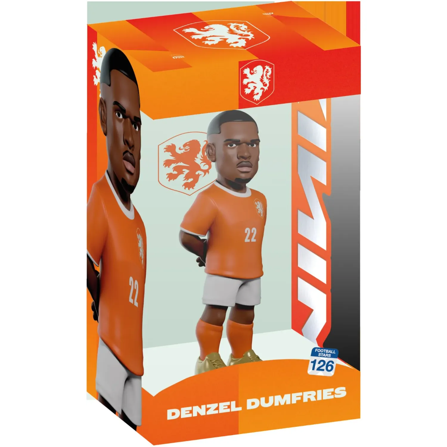 Estrellas Minix De Futbol - Denzel Dumfries (Paises Bajos) color varios | Platanitos