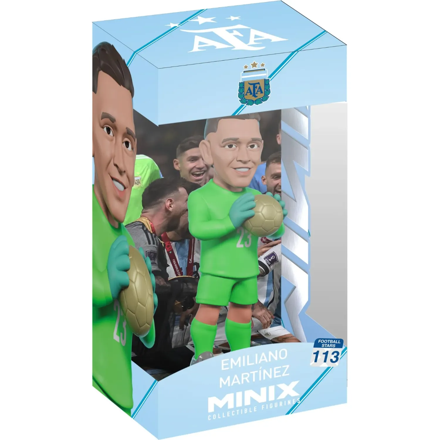 Estrellas Minix De Futbol - Dibu Martinez (Argentina) color varios | Platanitos