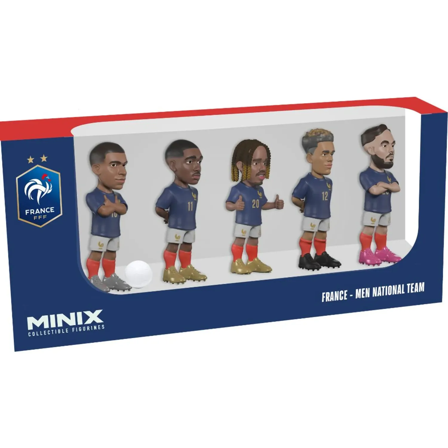 Estrellas Minix De Futbol -  (Francia) color varios | Platanitos