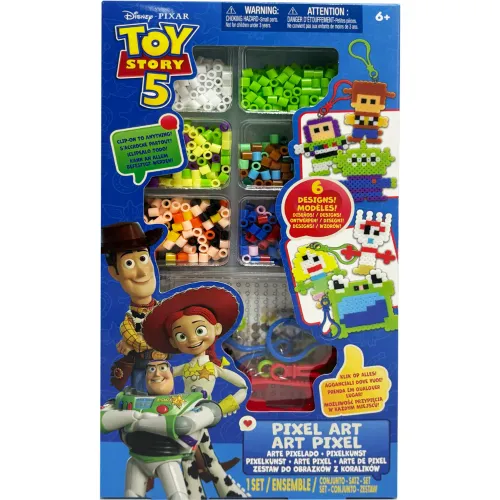 Set Toy Story De Arte Pixel- Toy Story 5 color varios | Platanitos