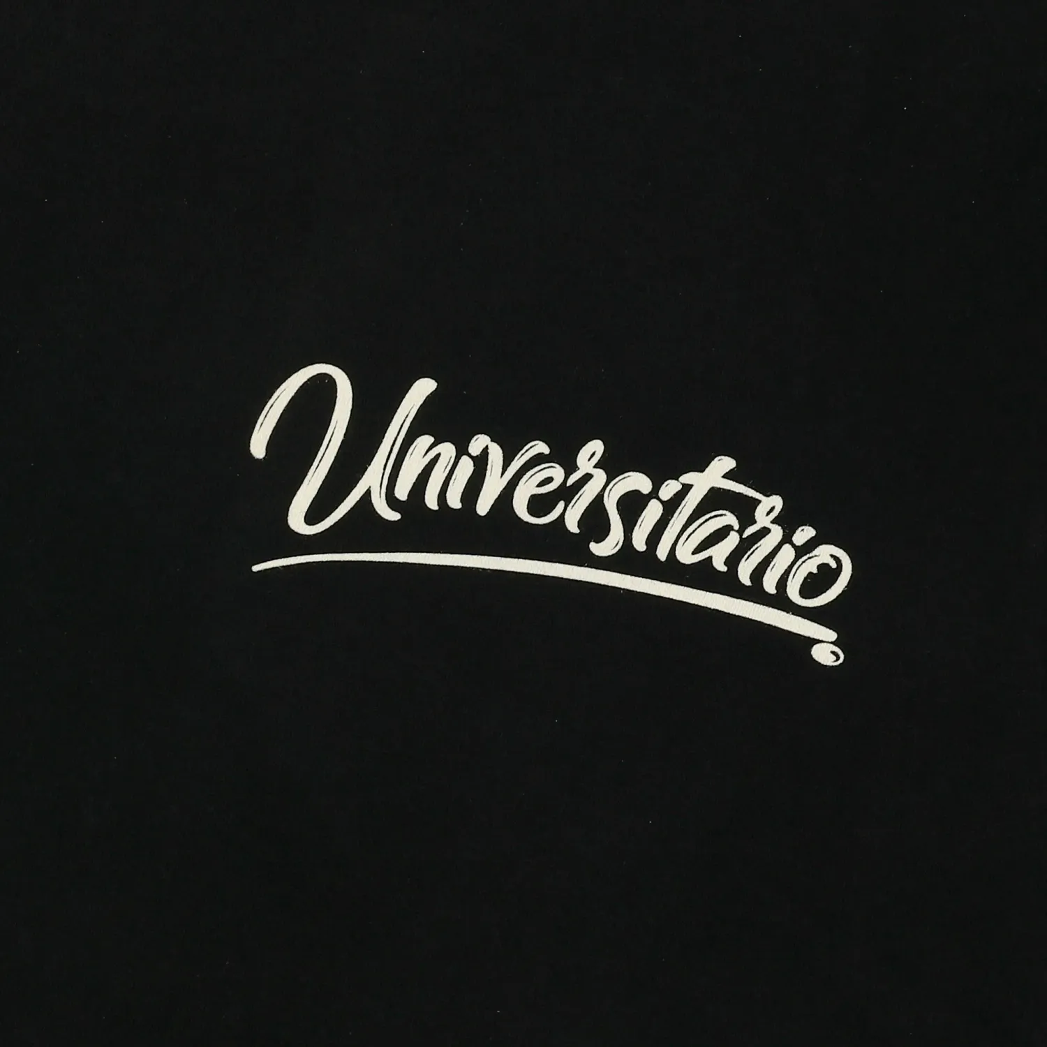 Polo Universitario Hombre Hincha 2026 color negro | Platanitos