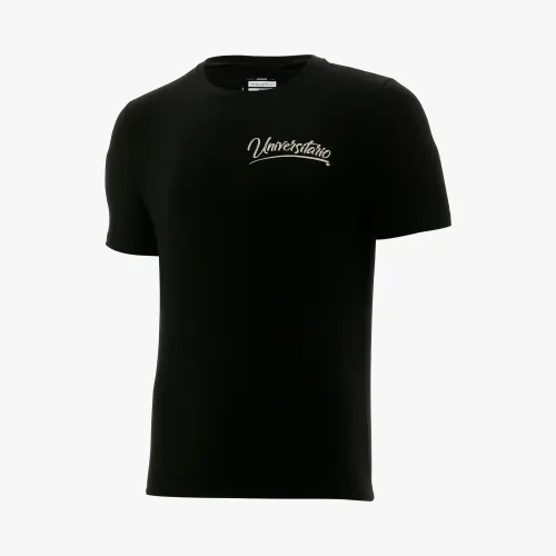 Polo Universitario Hombre Hincha 2026 color negro | Platanitos