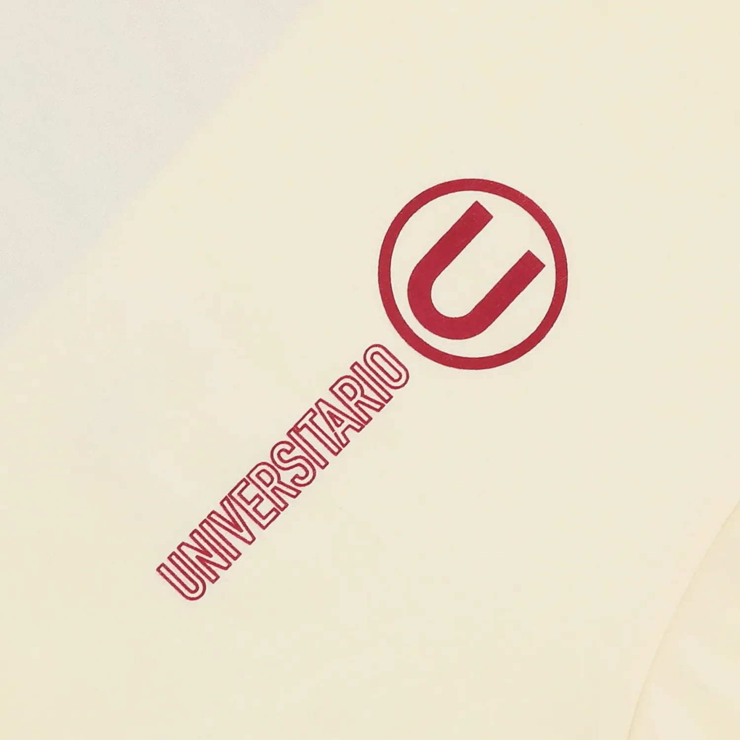 Polo Universitario Hombre Hincha 2026 color crema | Platanitos