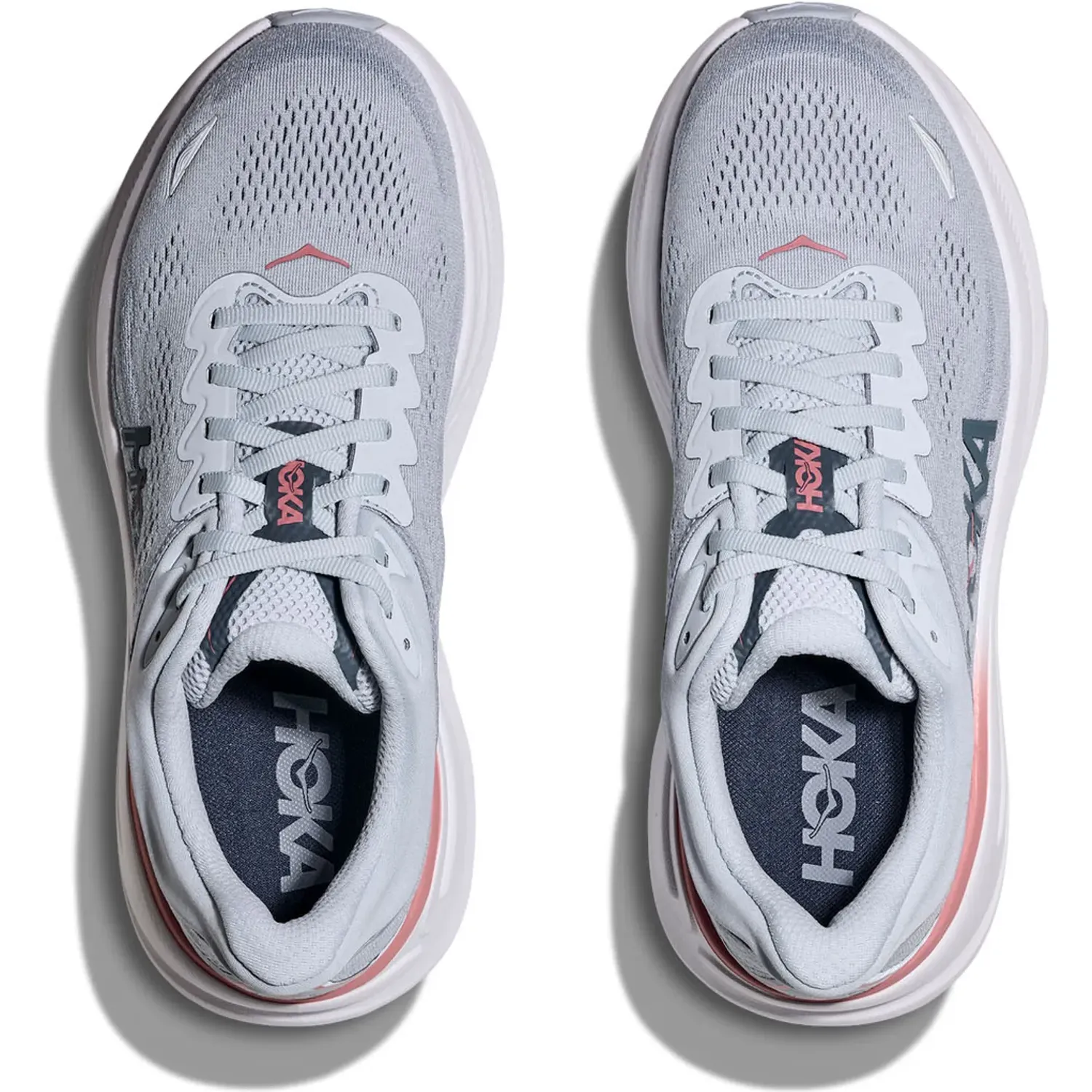 Zapatillas Hoka Running Mujer Bondi 9 color gris | Platanitos