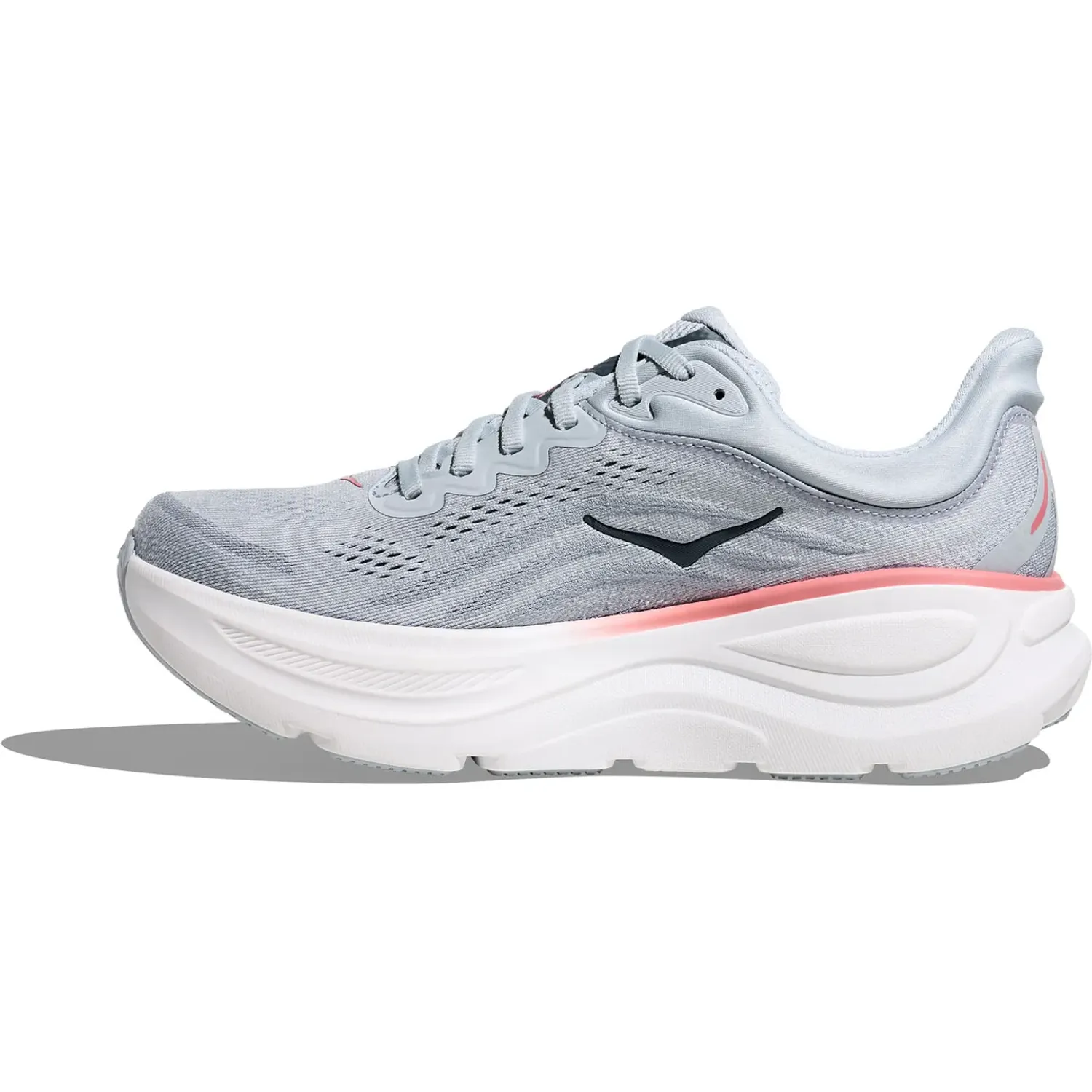 Zapatillas Hoka Running Mujer Bondi 9 color gris | Platanitos