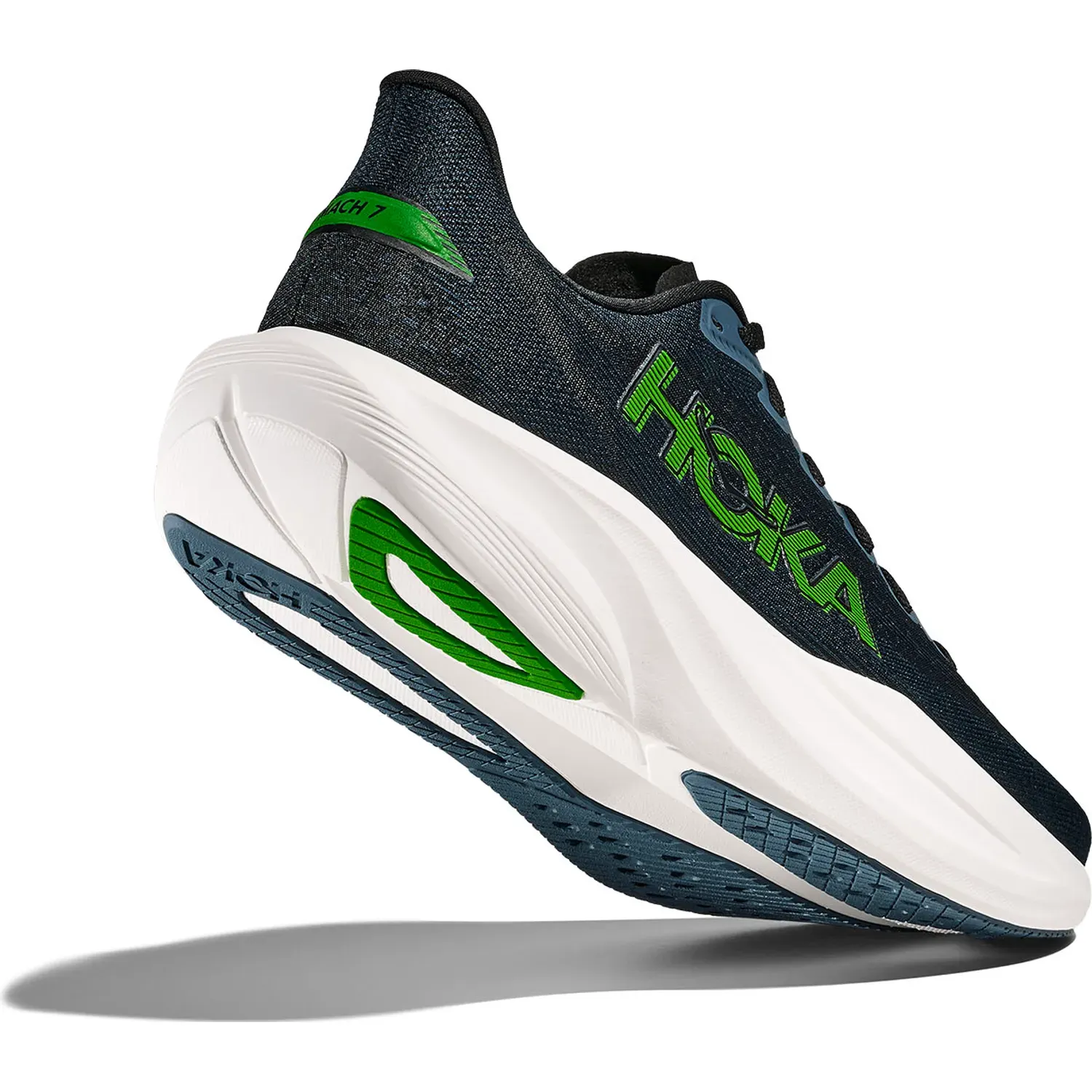 Zapatillas Hoka Running Hombre Mach 7 color azul | Platanitos