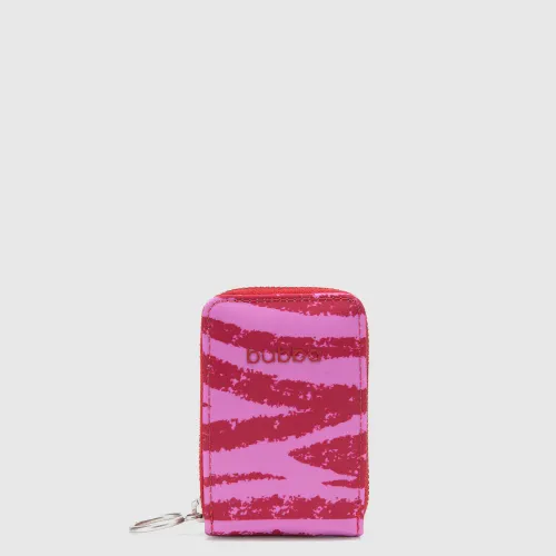 Tarjetero Bubba Bags Mujer Cannes color rosado | Platanitos