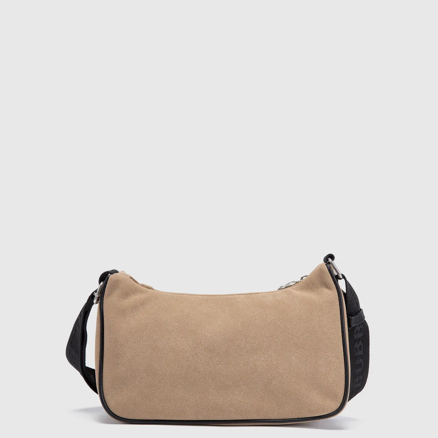 Purse Bubba Bags Mujer Suede color beige | Platanitos