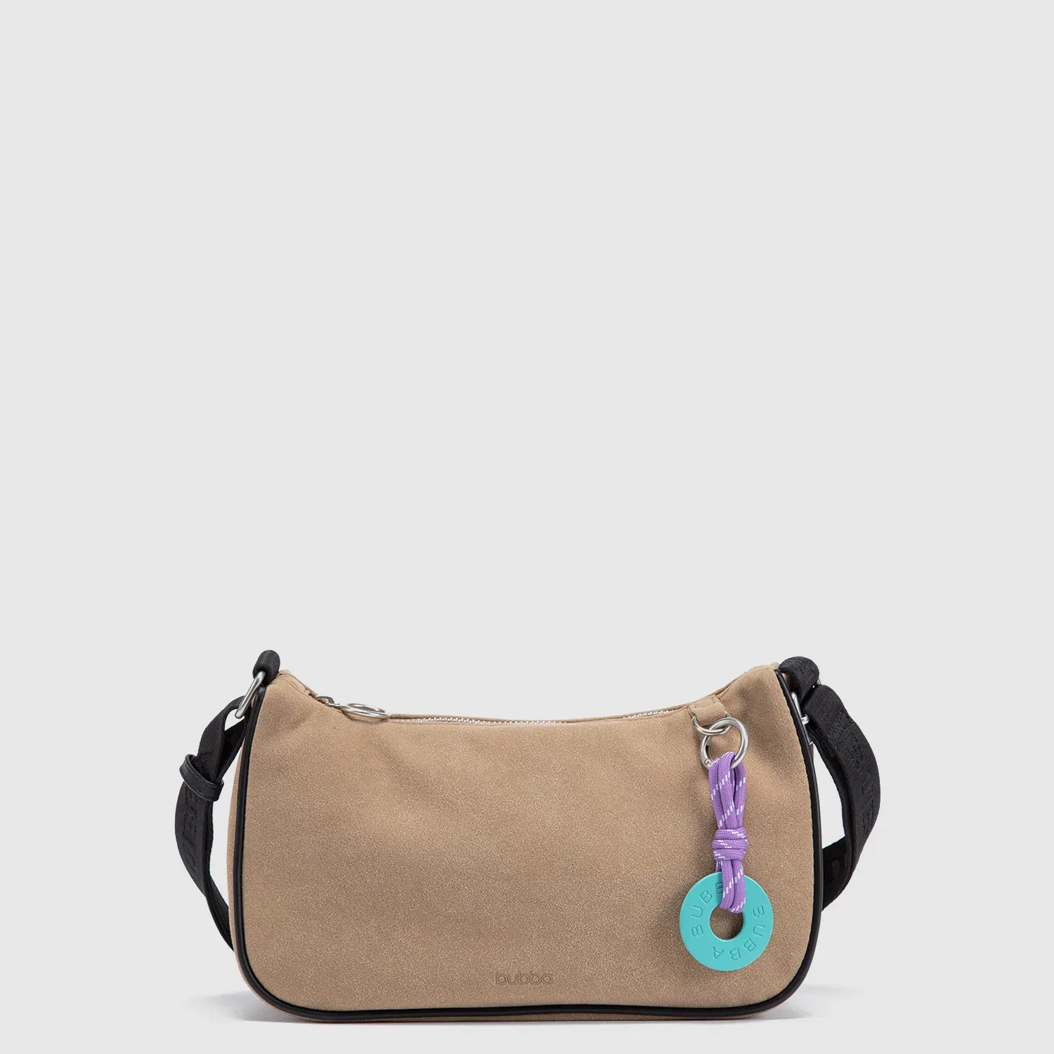 Purse Bubba Bags Mujer Suede color beige | Platanitos
