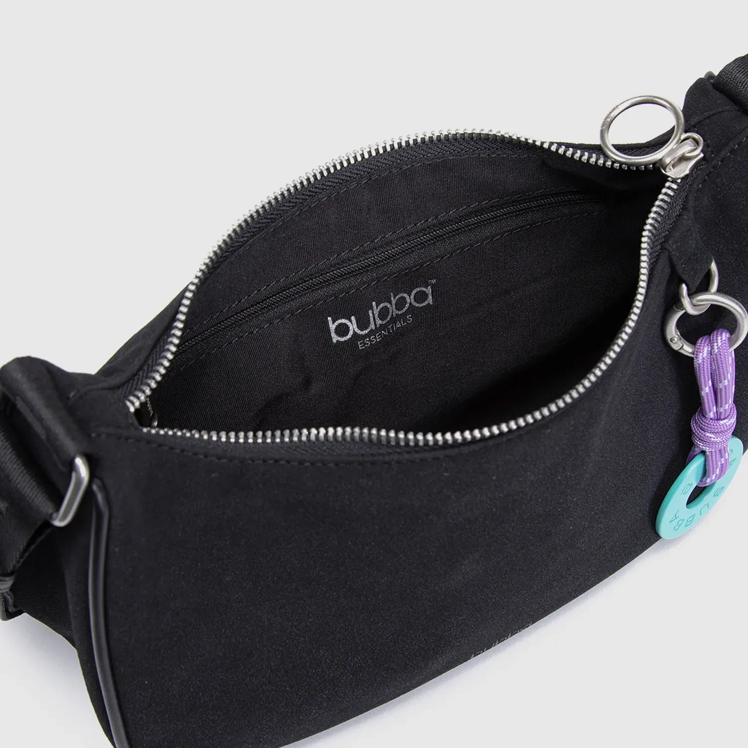 Purse Bubba Bags Mujer Suede color negro | Platanitos