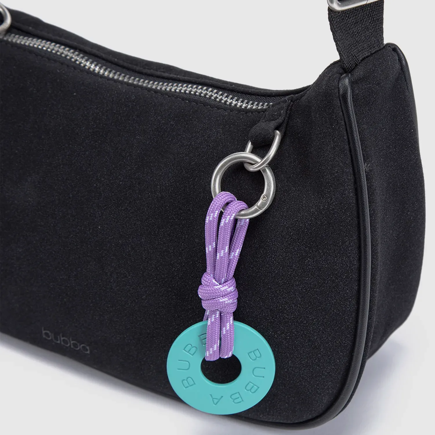 Purse Bubba Bags Mujer Suede color negro | Platanitos