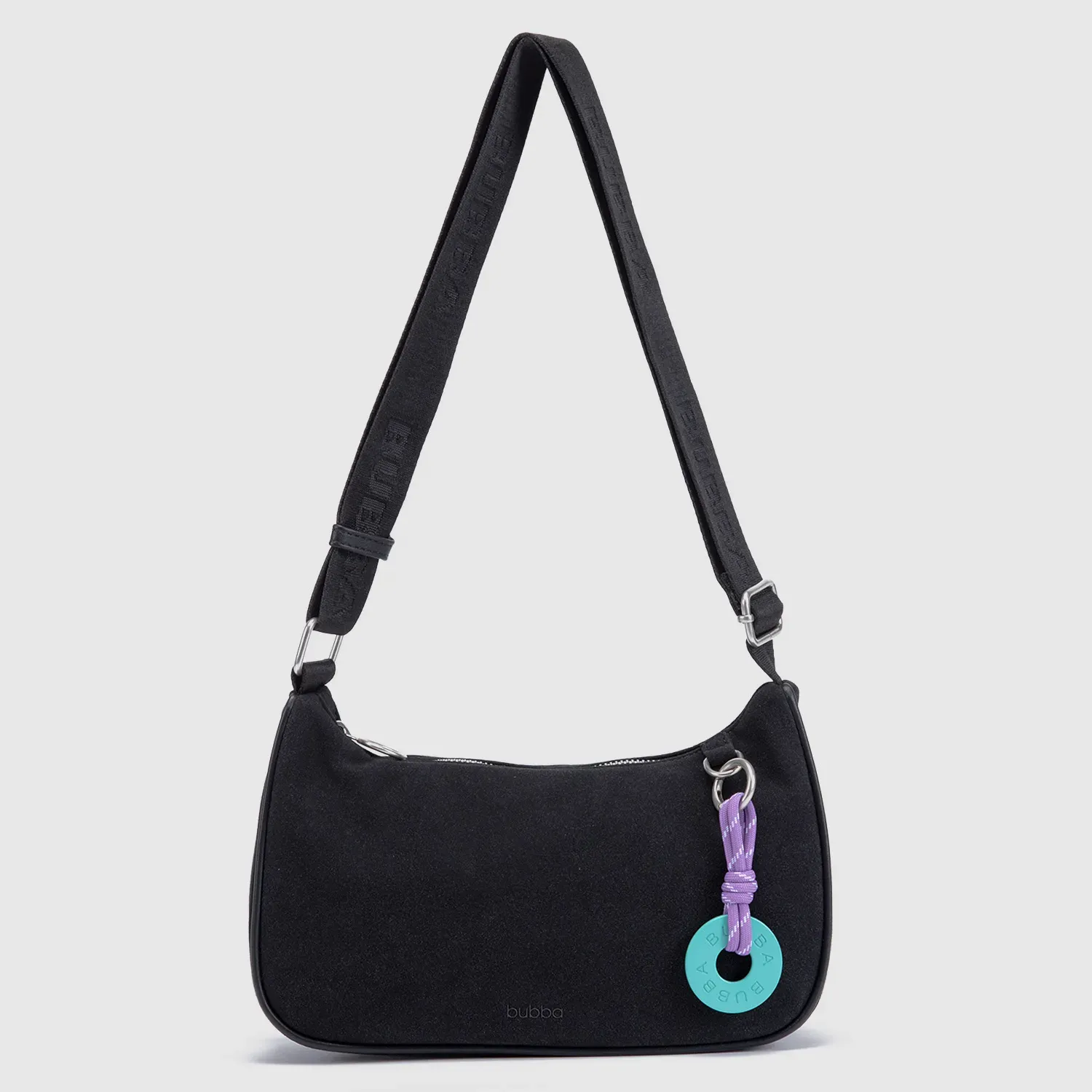 Purse Bubba Bags Mujer Suede color negro | Platanitos