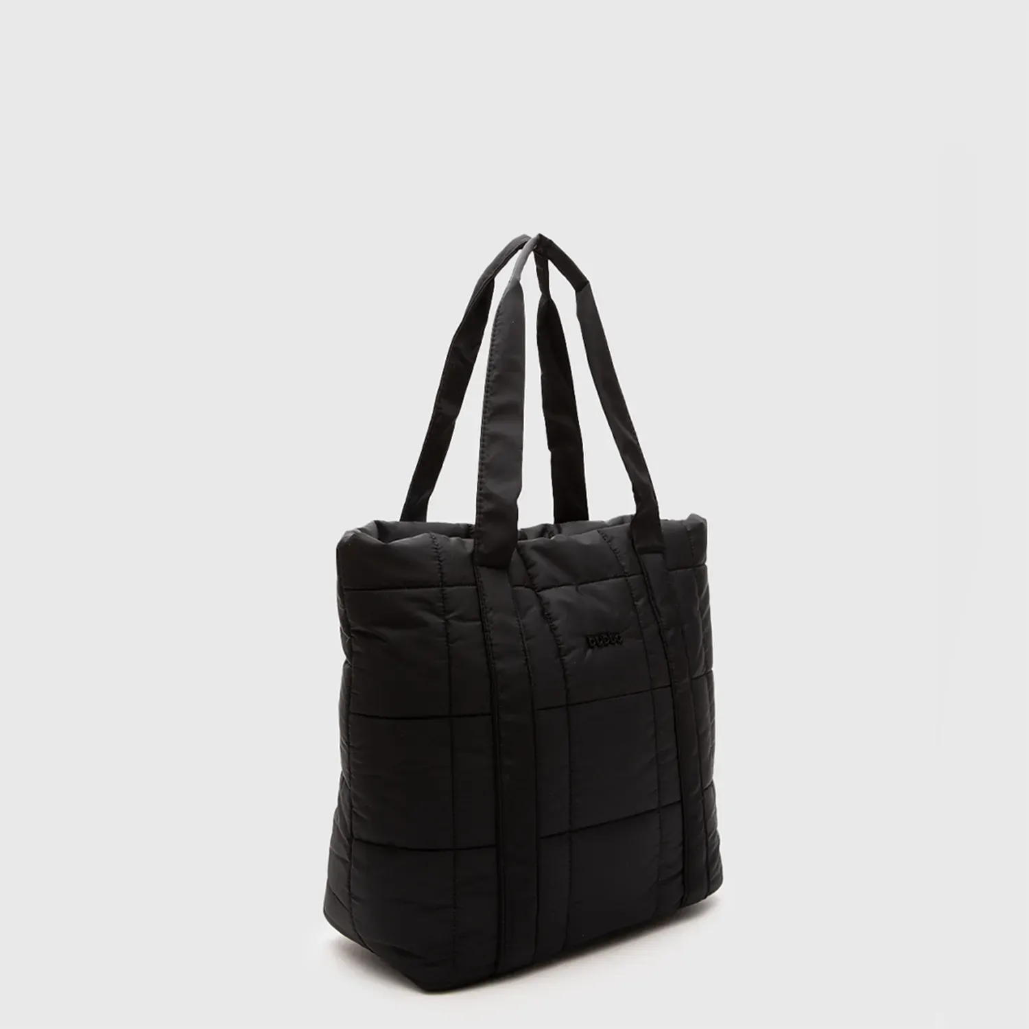 Tote Bubba Bags Mujer Puffer color negro | Platanitos