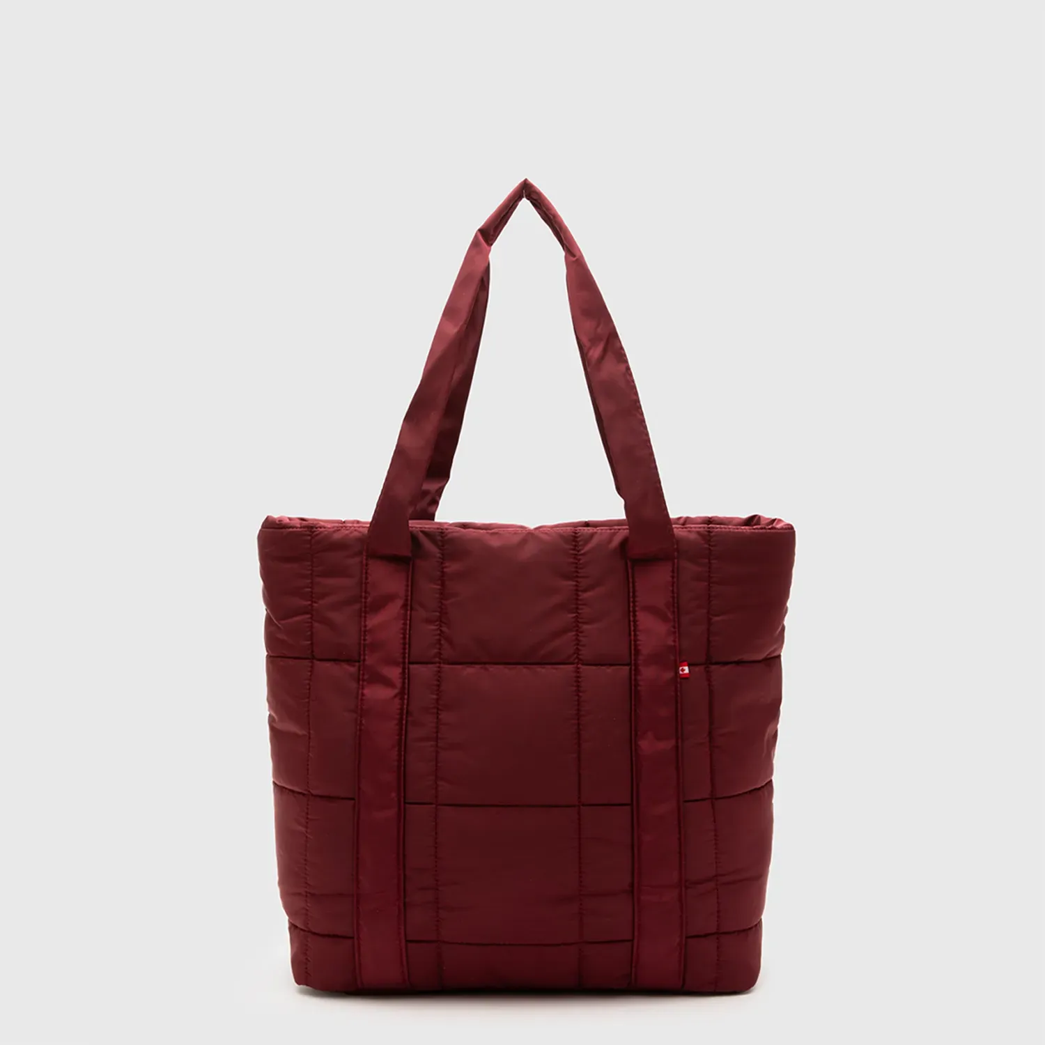 Tote Bubba Bags Mujer Puffer color rojo | Platanitos