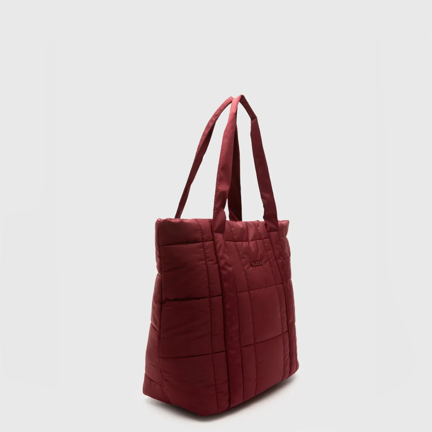 Tote Bubba Bags Mujer Puffer color rojo | Platanitos