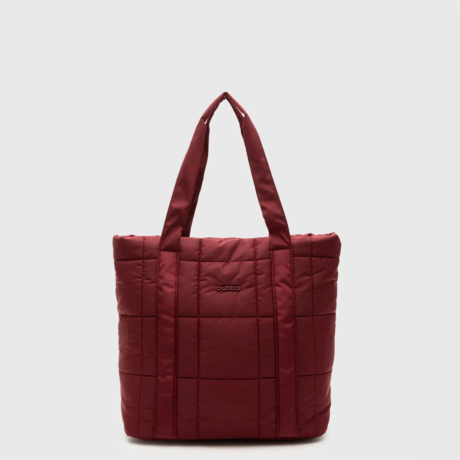 Tote Bubba Bags Mujer Puffer color rojo | Platanitos