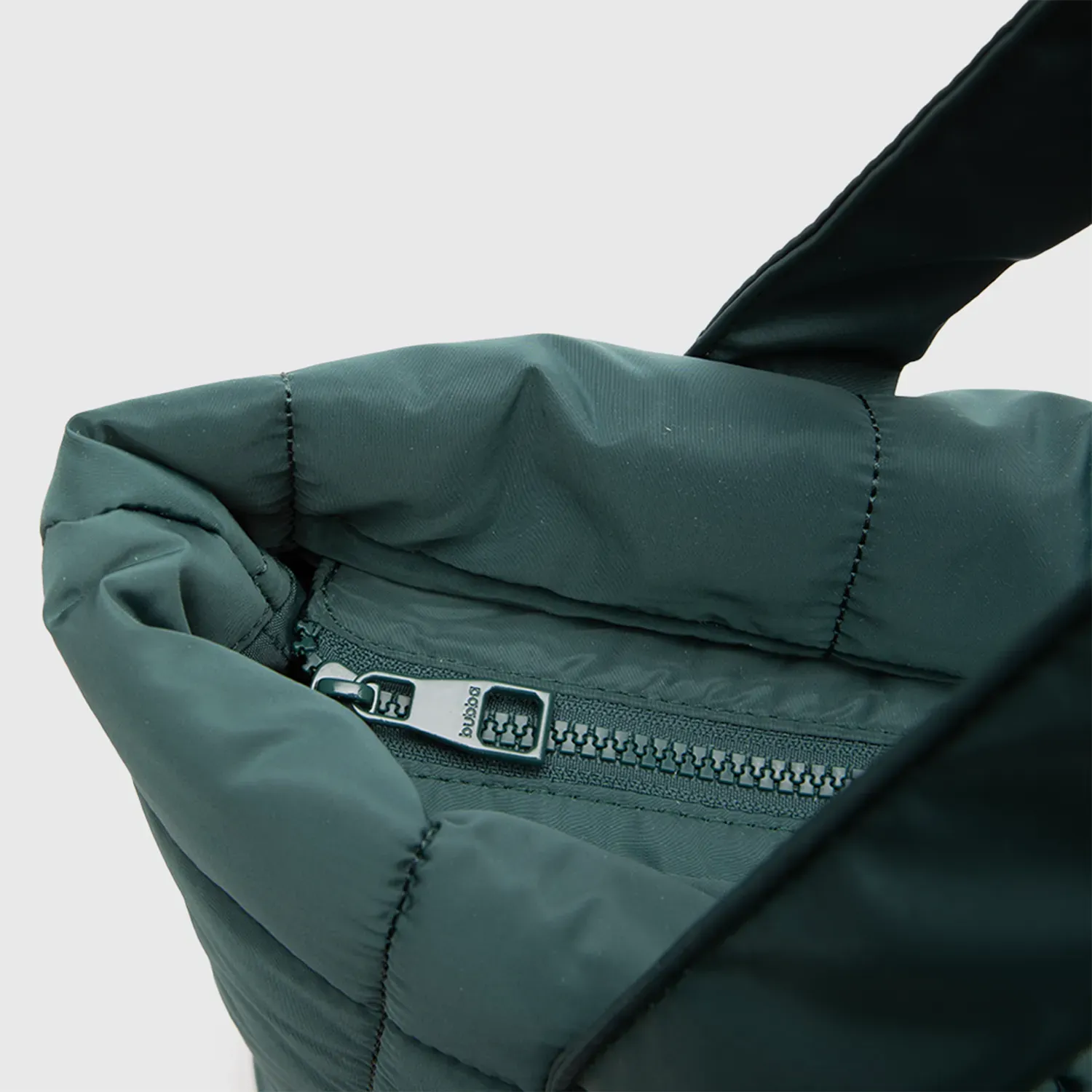 Tote Bubba Bags Mujer Puffer color verde | Platanitos