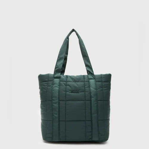 Tote Bubba Bags Mujer Puffer color verde | Platanitos