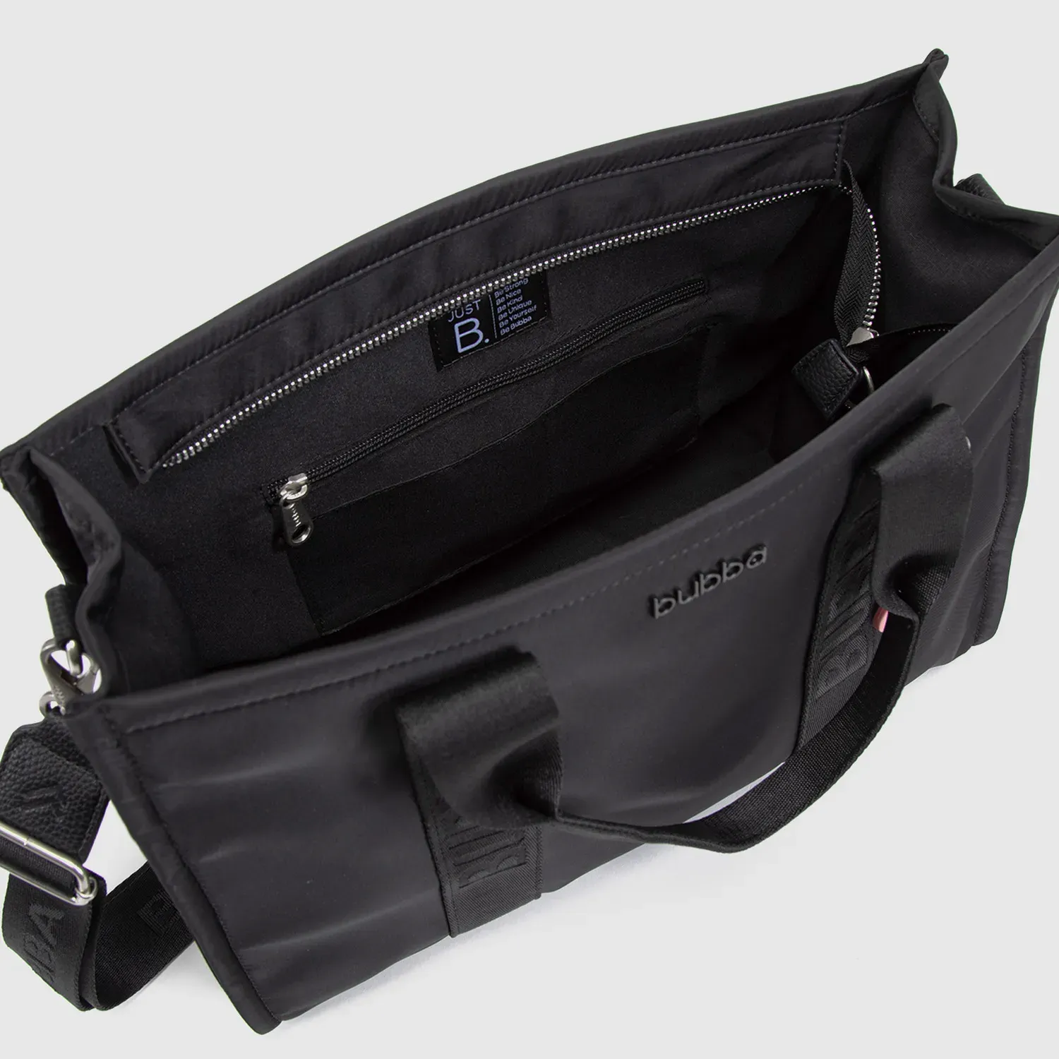 Tote Bubba Bags Mujer B. color negro | Platanitos