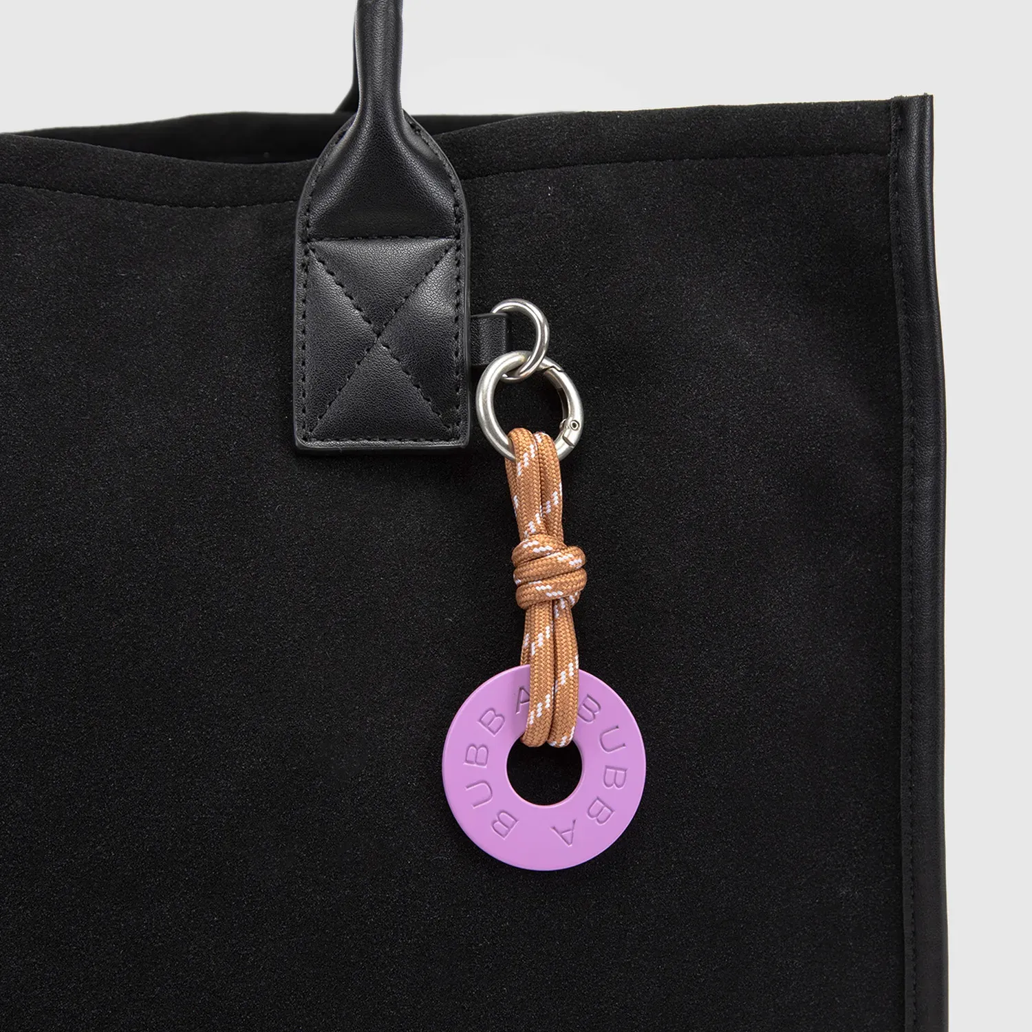 Tote Bubba Bags Mujer Suede color negro | Platanitos