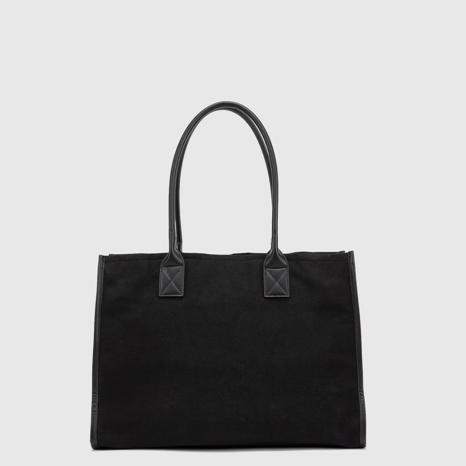 Tote Bubba Bags Mujer Suede color negro | Platanitos