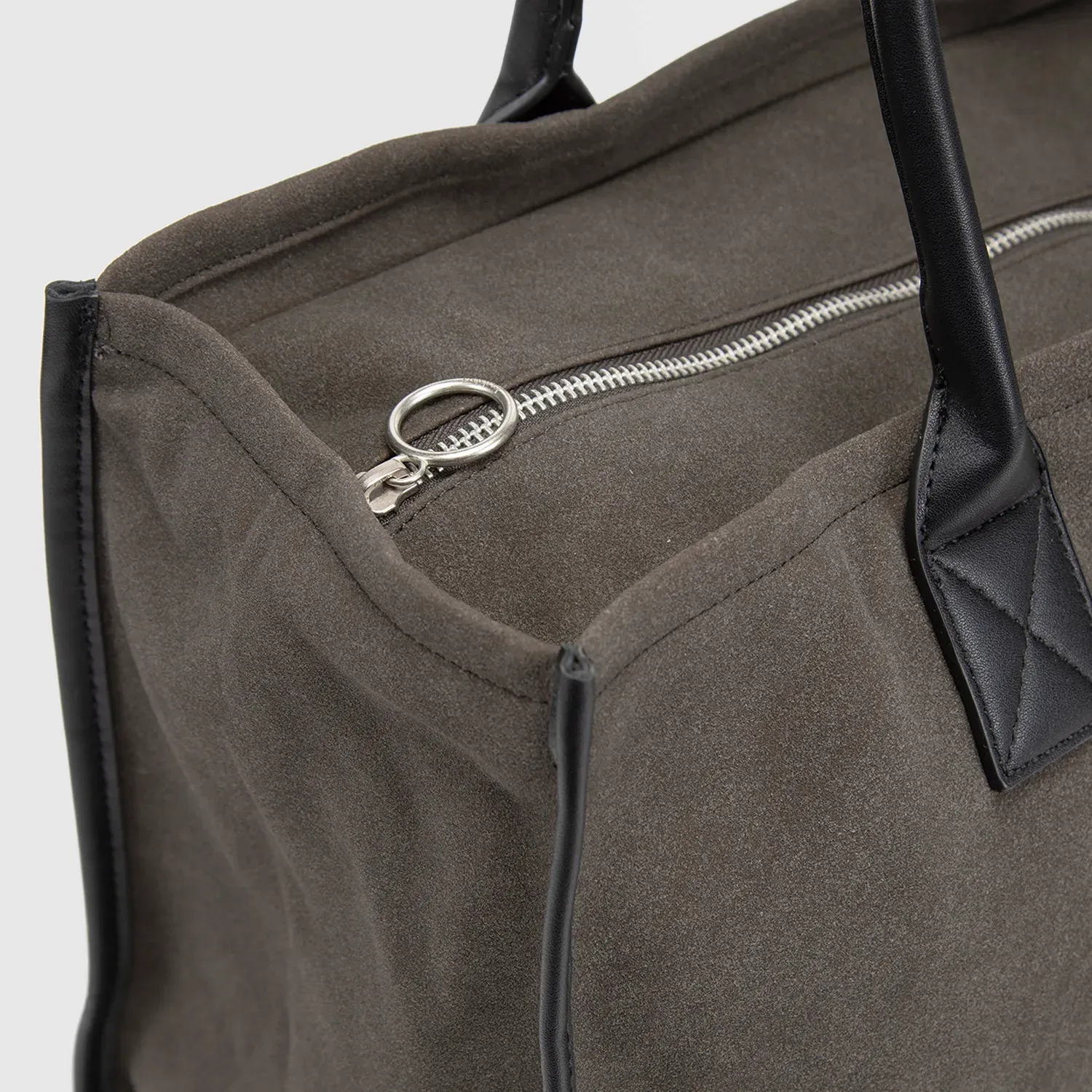Tote Bubba Bags Mujer Suede color marron | Platanitos
