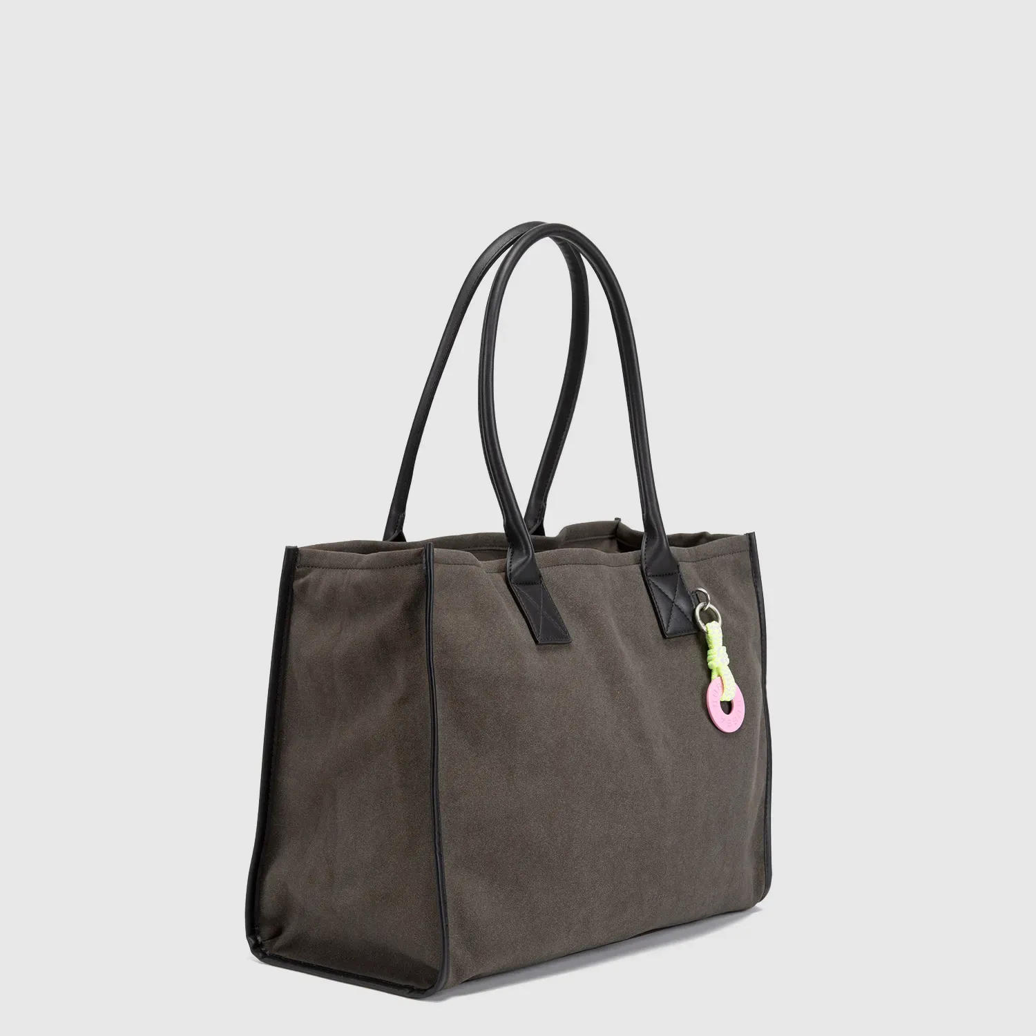 Tote Bubba Bags Mujer Suede color marron | Platanitos