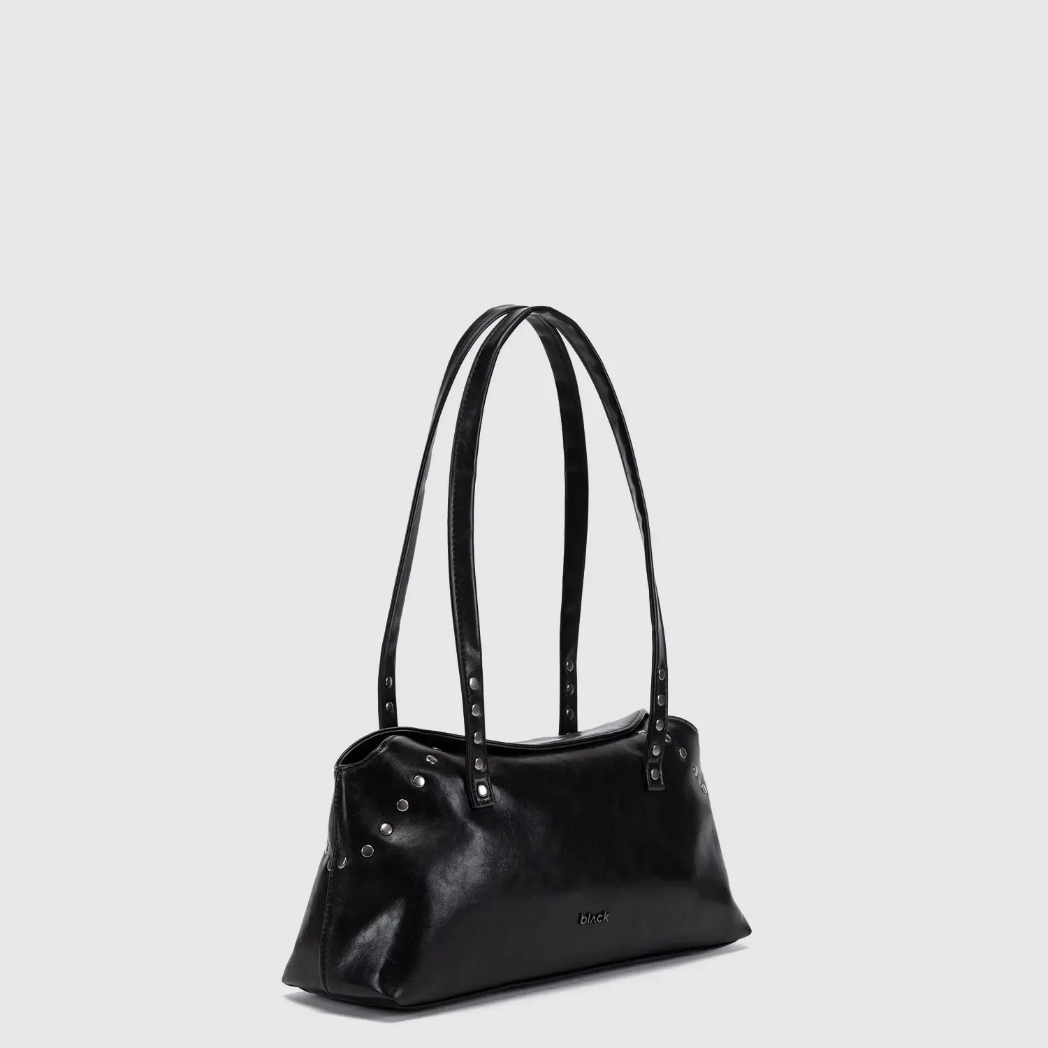 Bandolera Black Bubba Tucker color negro | Platanitos