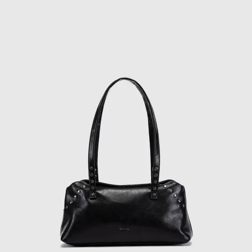 Bandolera Black Bubba Tucker color negro | Platanitos