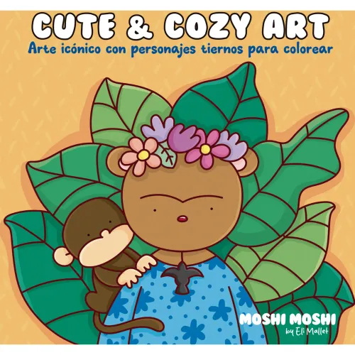 Moshi El Gato De Hojalata Moshi: Cute & Cozy Art color varios | Platanitos