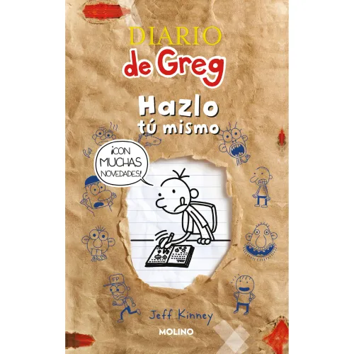Diario Molino De Greg. Hazlo Tú Mismo color varios | Platanitos