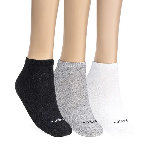 LIMONI Set X 3 Prs Medias Tobilleras Unisex Paty