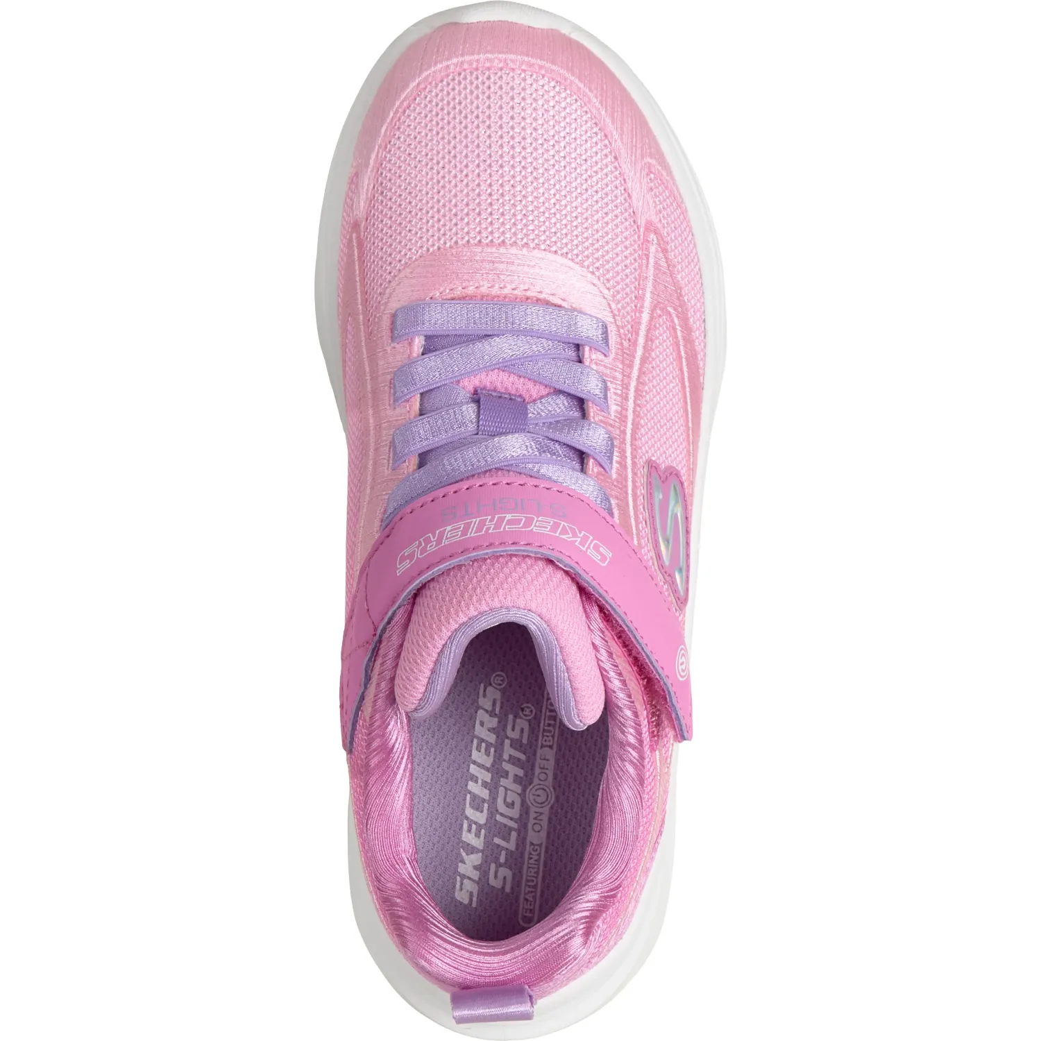 Skechers Zapatillas Skechers Urbanas Bebés Skechers Sola Glow 2.0 color rosa | Platanitos
