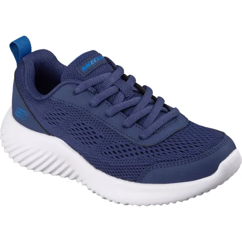 Zapatillas Skechers Urbanas Niñas Bounder color azul | Platanitos