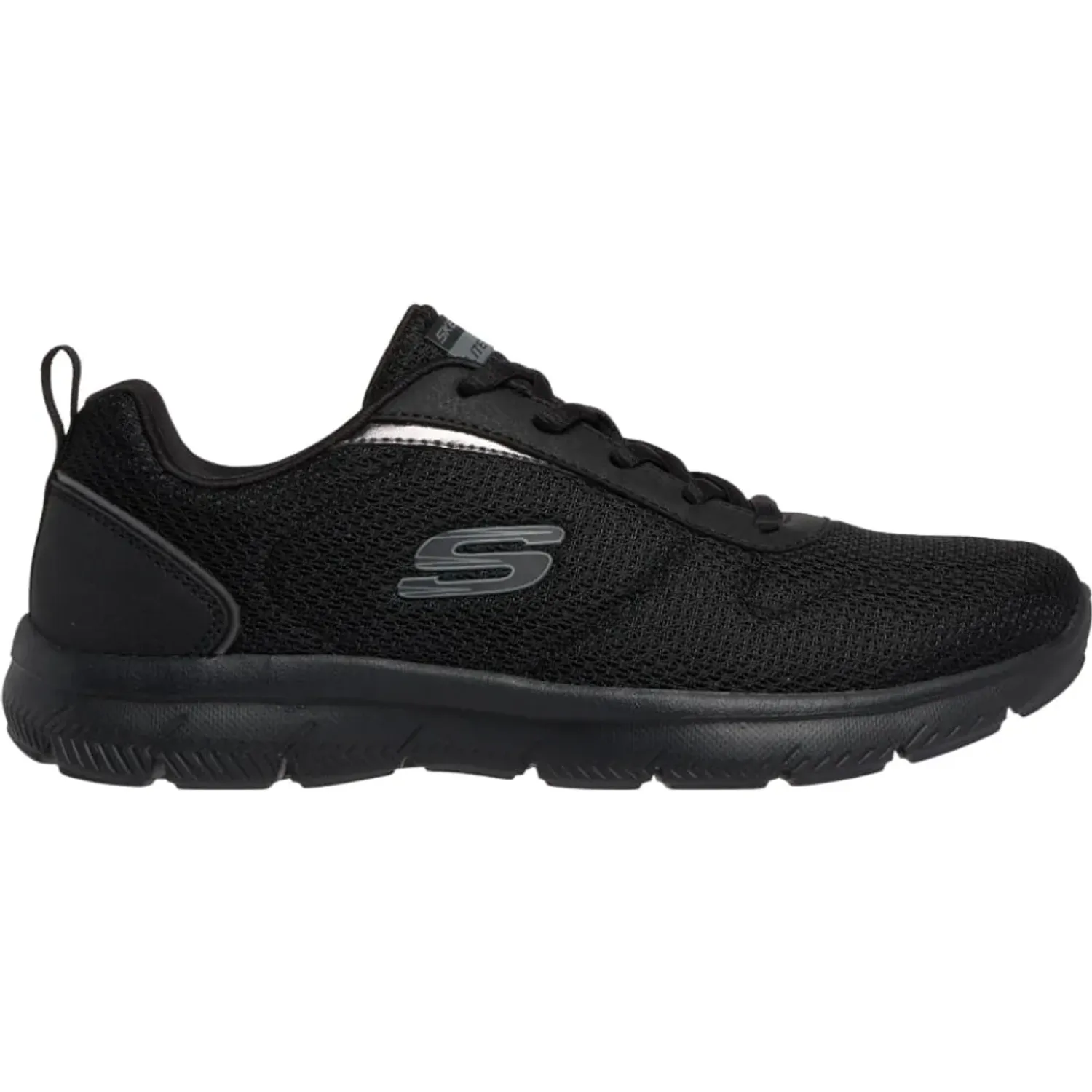 Zapatillas Skechers Urbanas Mujer Pure Genius color negro | Platanitos