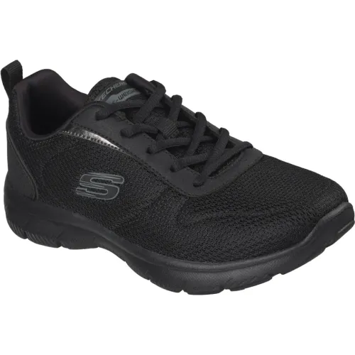 Zapatillas Skechers Urbanas Mujer Pure Genius color negro | Platanitos