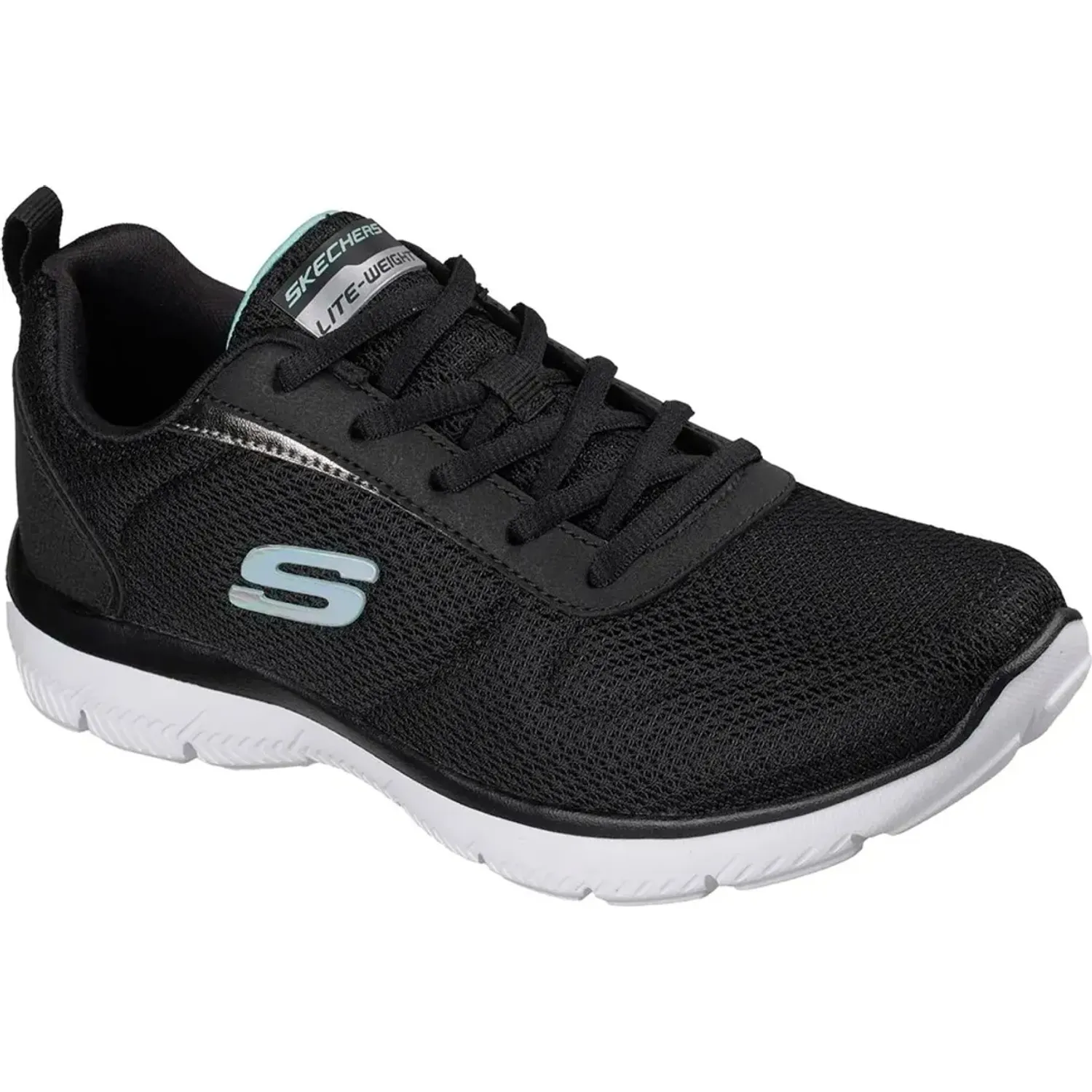 Zapatillas Skechers Urbanas Mujer Pure Genius color negro | Platanitos