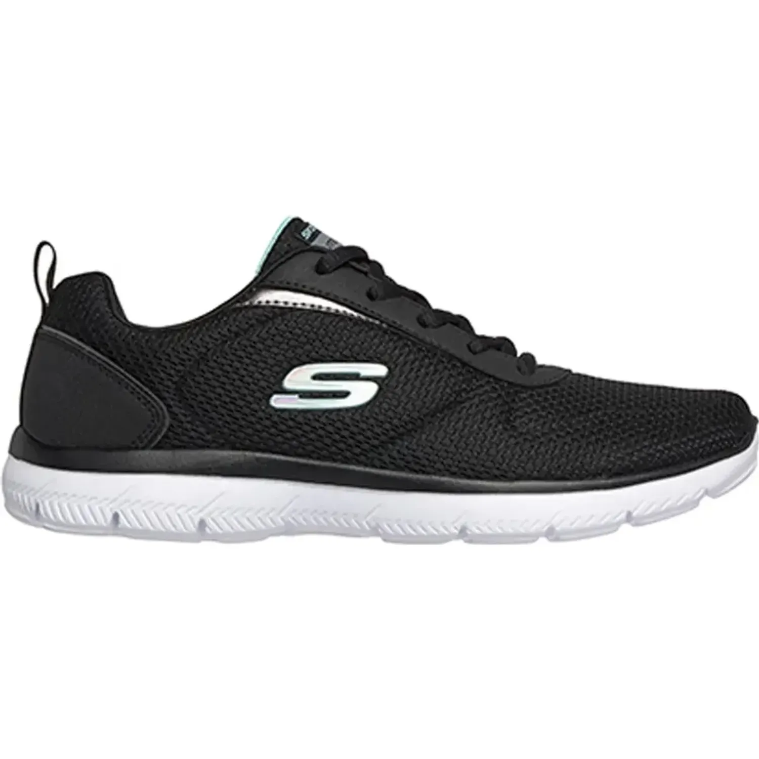 Zapatillas Skechers Urbanas Mujer Pure Genius color negro | Platanitos