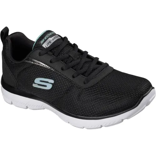 Zapatillas Skechers Urbanas Mujer Pure Genius color negro | Platanitos