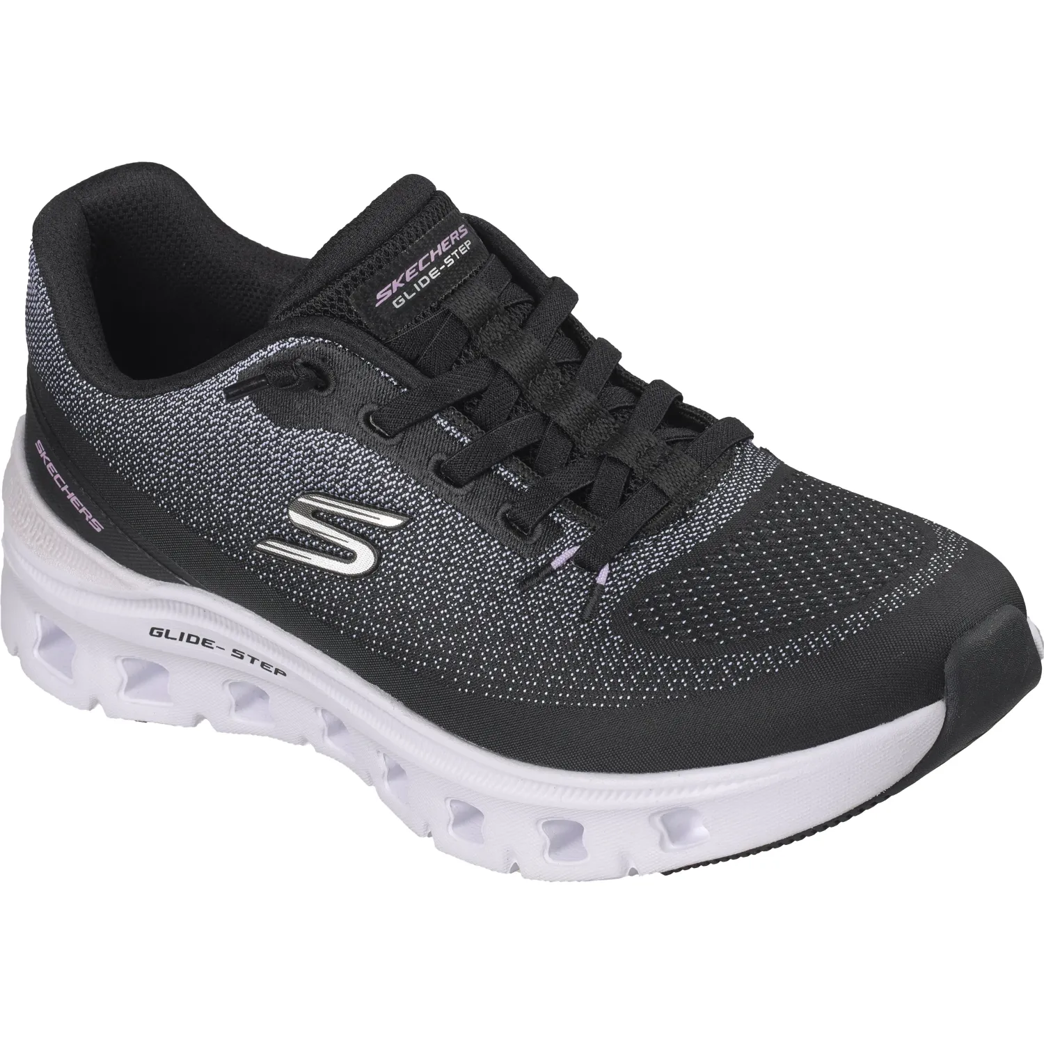 Zapatillas Skechers Urbanas Mujer Glide-Step Pro color negro | Platanitos