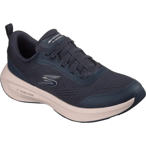 Zapatillas Skechers Urbanas Mujer Skechers Plush Foam color azul | Platanitos