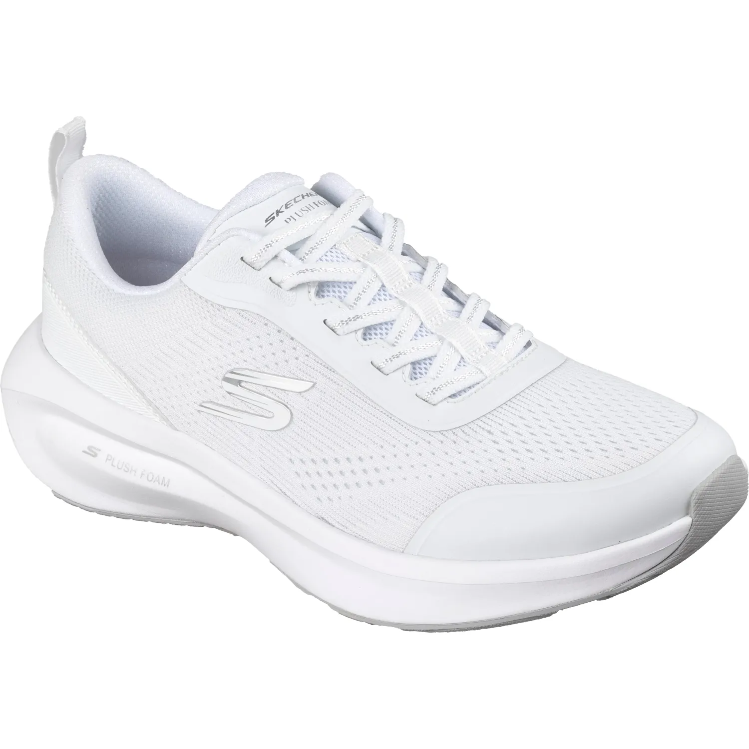 Zapatillas Skechers Urbanas Mujer Skechers Plush Foam color blanco | Platanitos