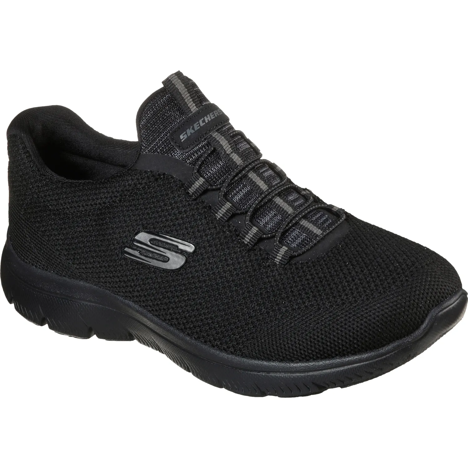 Zapatillas Skechers Urbanas Mujer Summits color negro | Platanitos