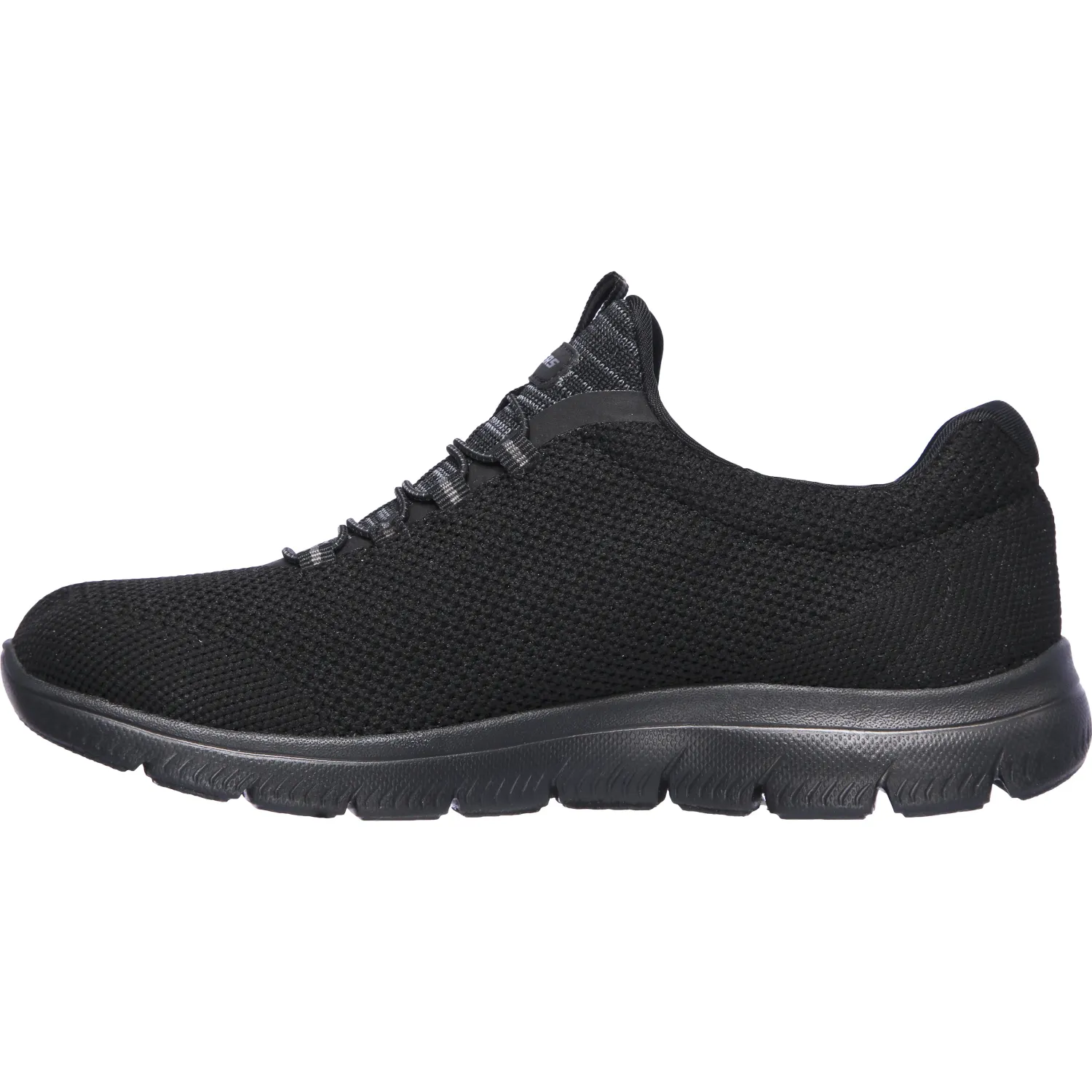 Zapatillas Skechers Urbanas Mujer Summits color negro | Platanitos