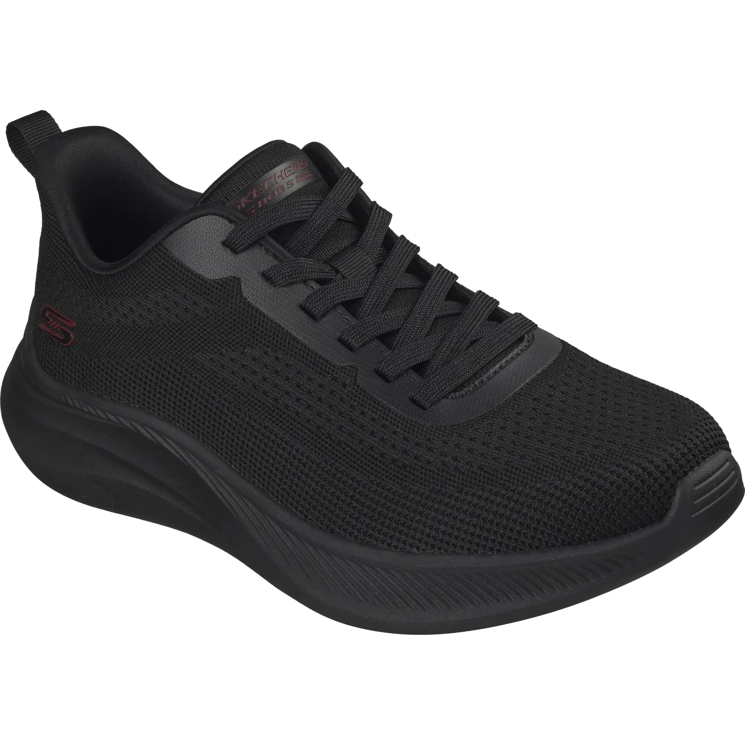 Zapatillas Skechers Urbanas Hombre Bobs Moda Flex color negro | Platanitos